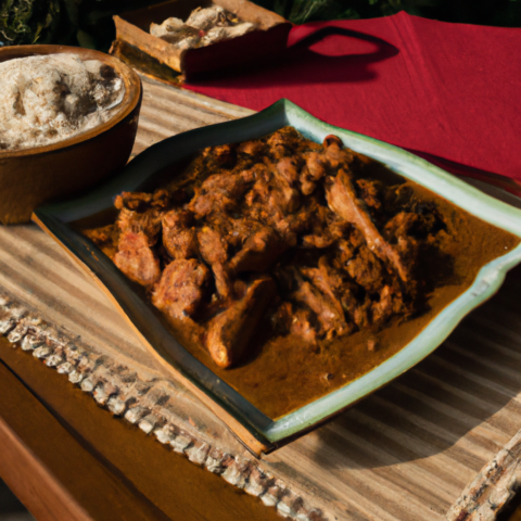 Pollo con Tajadas Recipe: Fried Chicken De Chuco with Tajadas